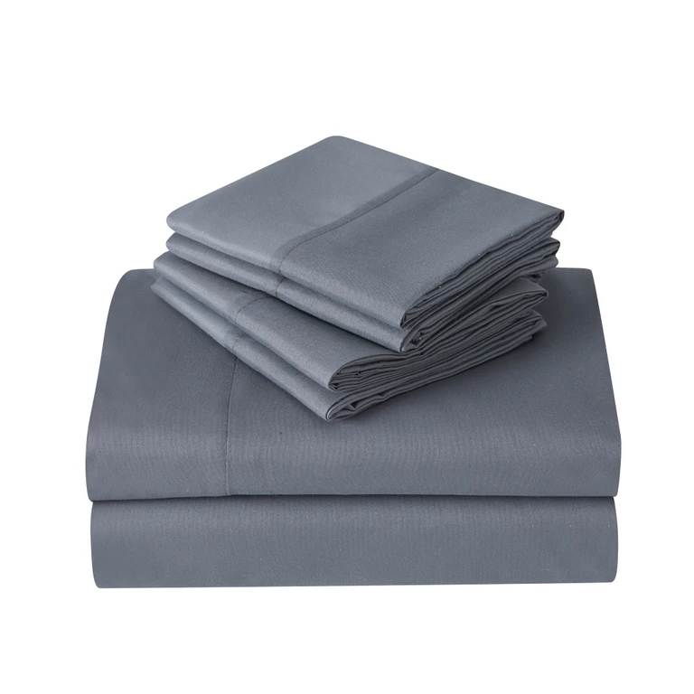 4 Piece Brushed Microfiber Sheet Set
