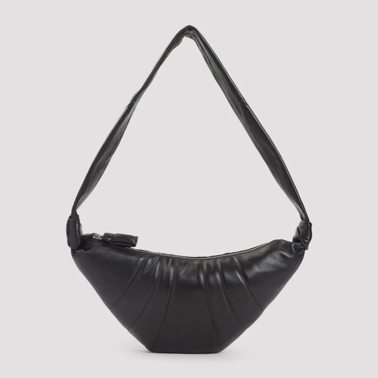 Leather Medium Croissant Bag