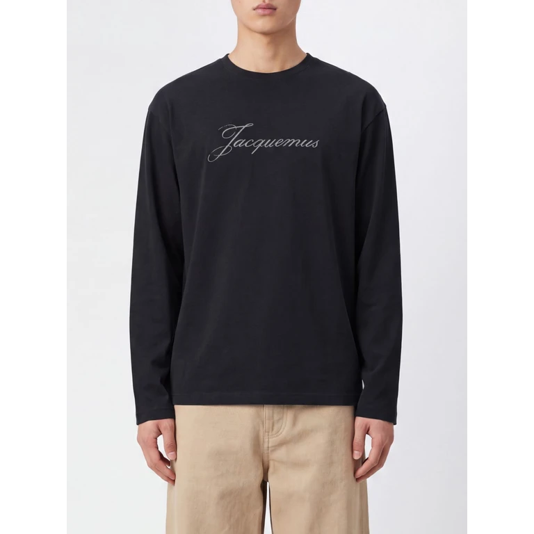 T-shirt à manches longues Jacquemus noir