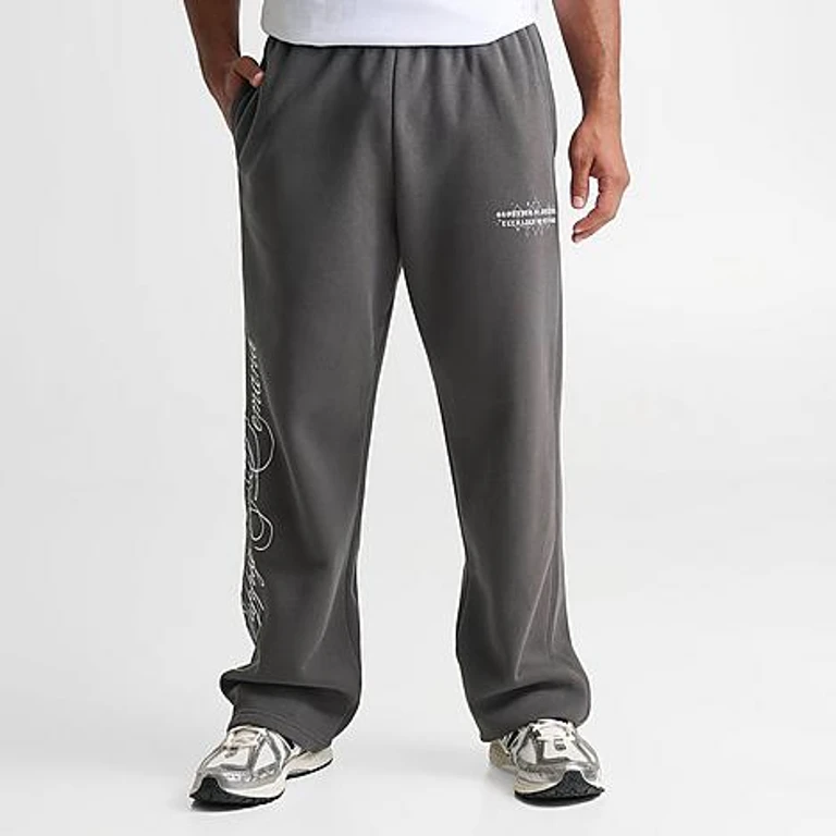 Libretto Fleece Sweatpants in Grau