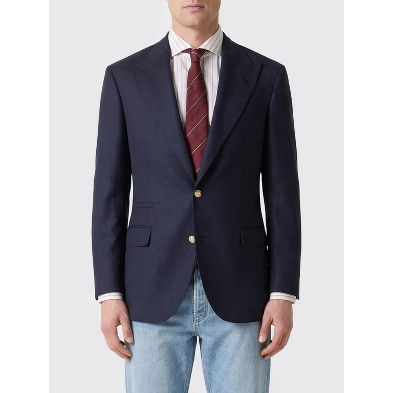 Single-Breasted Virgin Wool Blazer (MZ4008BFCGC1152)