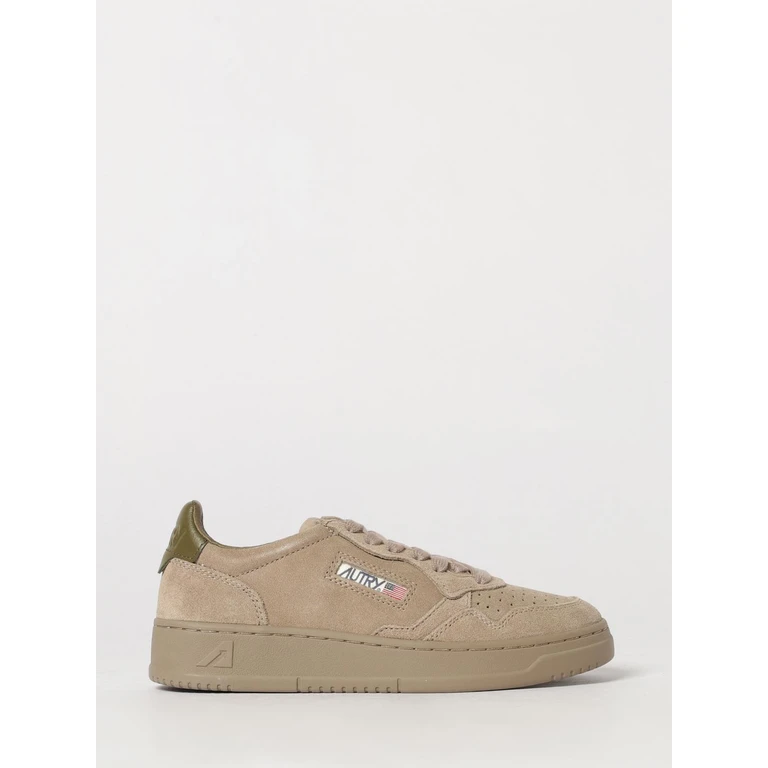 Medalist Low Sneakers for women in Leather and Suede with a Bicolor Design (AULWOH03)