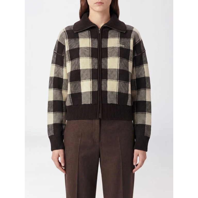 Cardigan Rachelle Golden Goose à carreaux multicolores