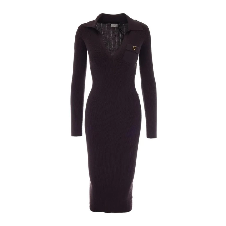 Robe Au Genou - Marron (AM08B66E2EV9)
