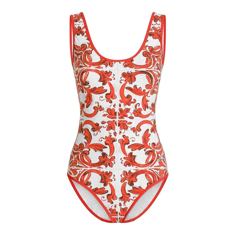 Maillot de bain orange