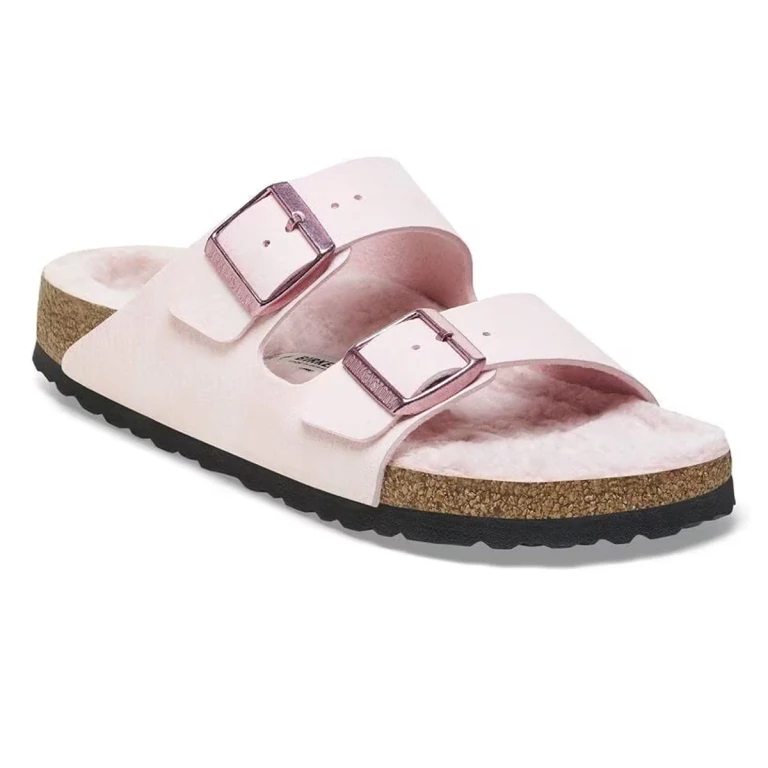 Arizona Microfiber Shearling Sandals