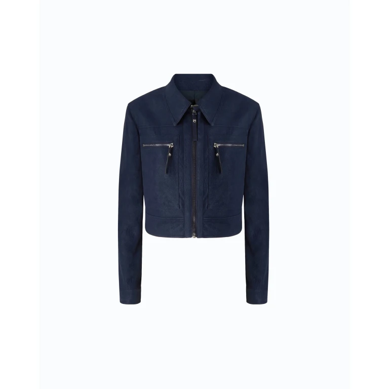 Blouson in tessuto accoppiato
