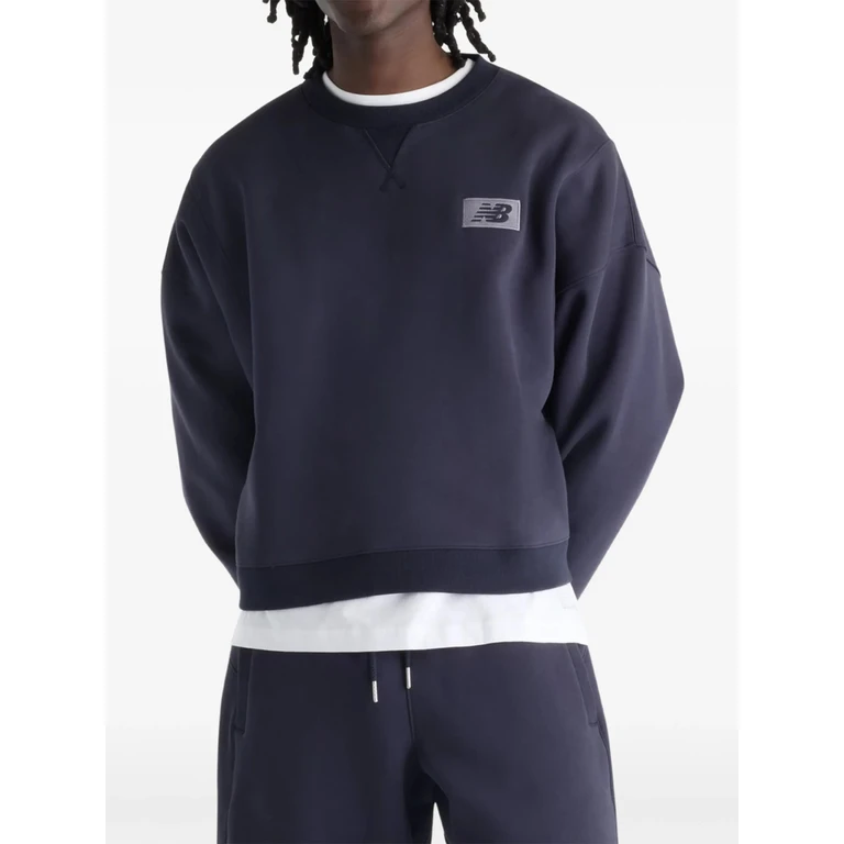 fleece crew sweater
