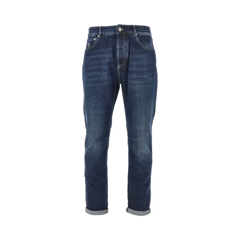 Stretch denim Leisure Fit jeans Man 48
