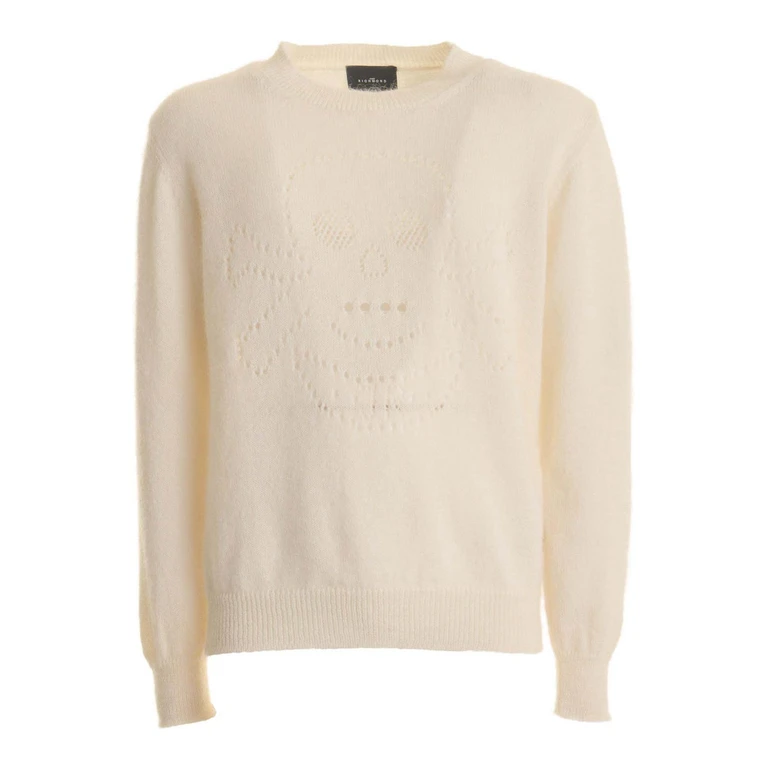 Pull Col Rond - Blanc (RMA25161MAIVORY)