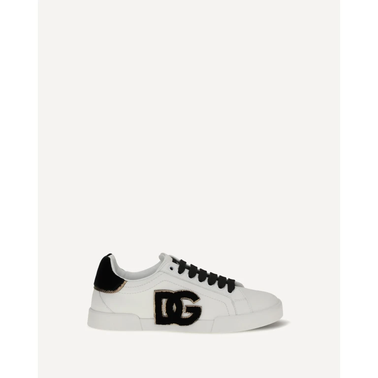 Leather Sneakers with logo Female 41