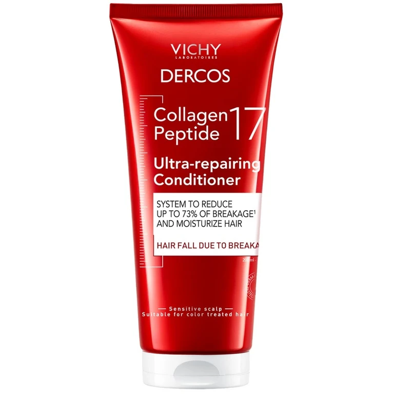 Dercos Collagen Peptide 17 Ultra-Repairing Conditioner (6.67 fl. oz.)