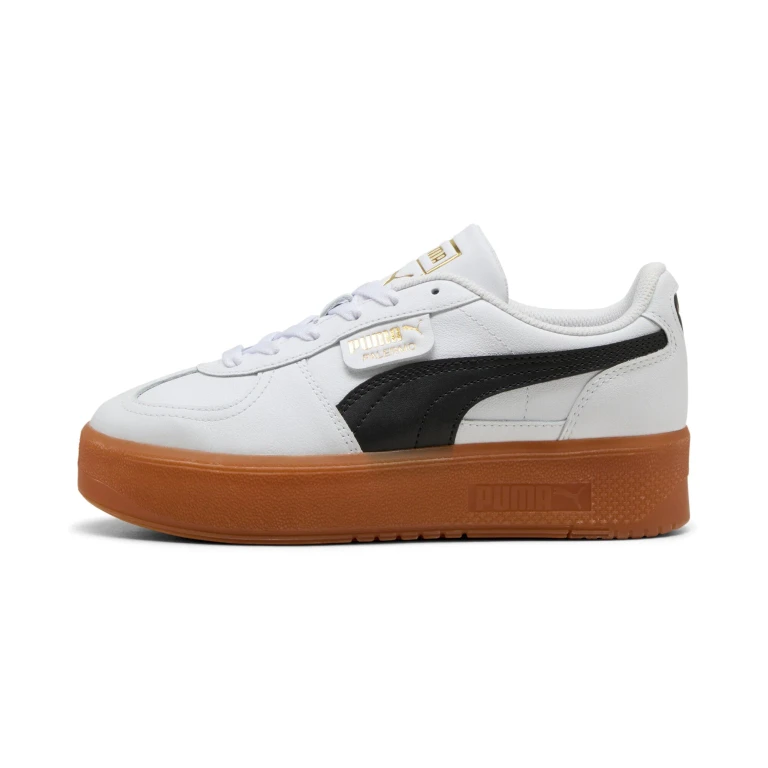 Womens Palermo Elevata Leather White Gum