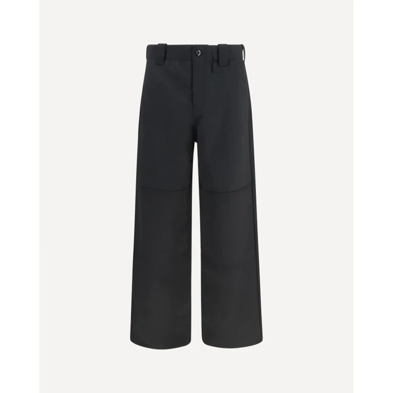 Reinforced virgin wool chino Pants Male 44