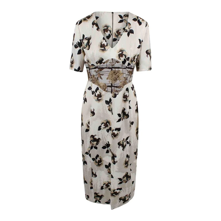 Robe Au Genou - Multicolore (MABM332AV7GR)