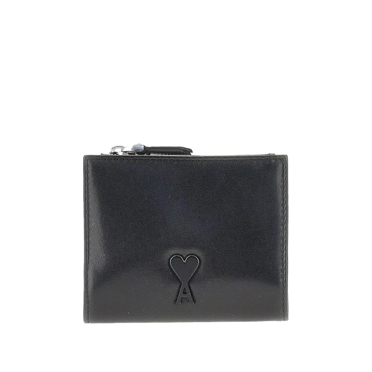 Leather bi-fold Voulez-Vous wallet Man One Size
