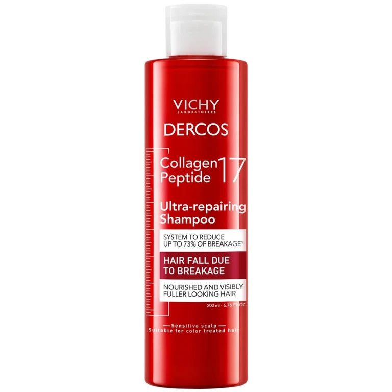 Dercos Collagen Peptide 17 Ultra-Repairing Shampoo (6.67 fl. oz.)