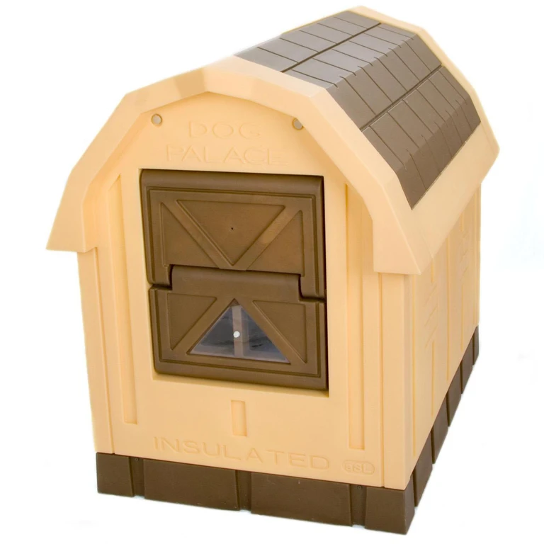 Insulated Dog Palace (Brown):- Brown