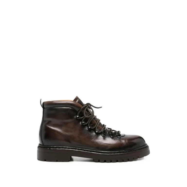 Lace-Up Boot Leather Brown "Artik Flexi" Aero Canyon