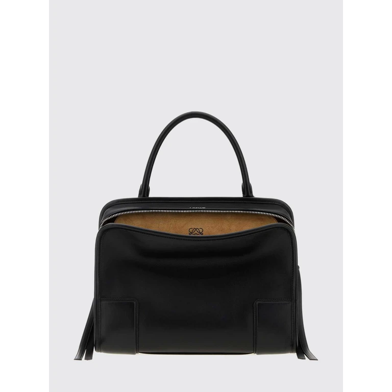 Handtasche aus schwarzem Kalbsleder