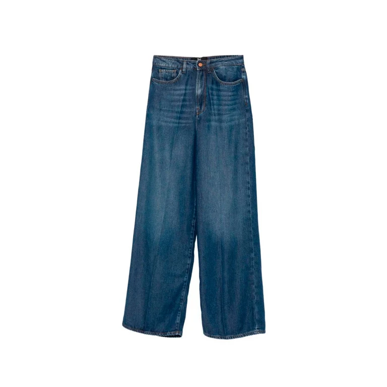 `Flip Jean` Wide Leg Pants