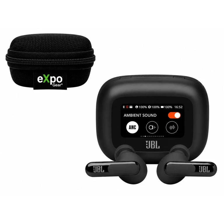 Live Beam 3 Noise Cancelling True Wireless Earbuds with Case (Bundle)