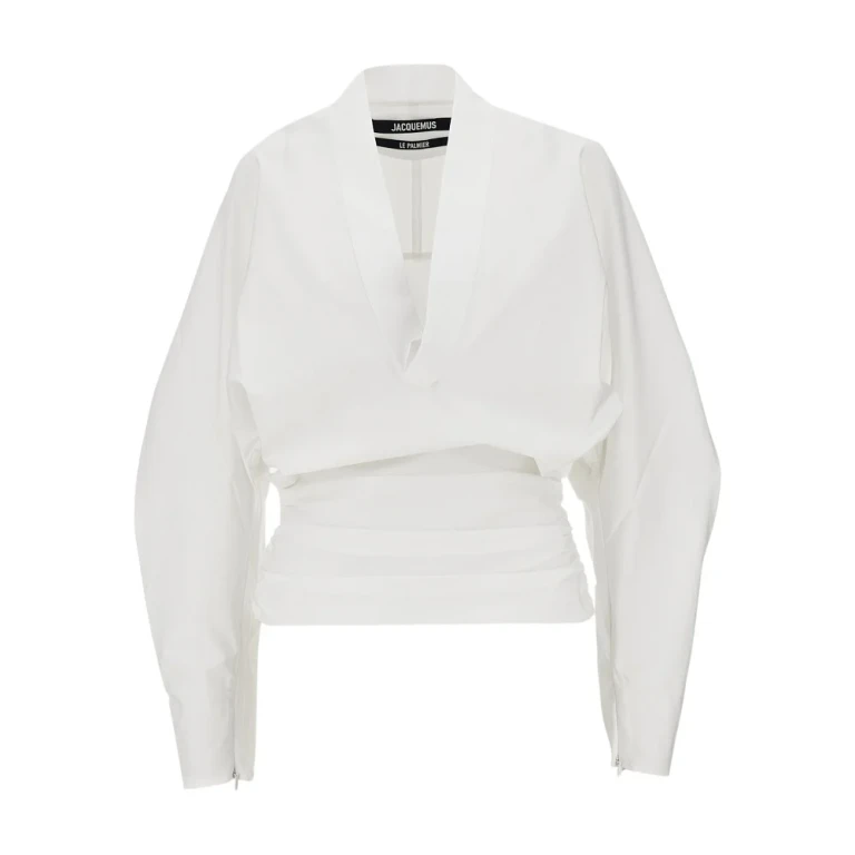 Camisa de popelín 'Colombe' de Jacquemus