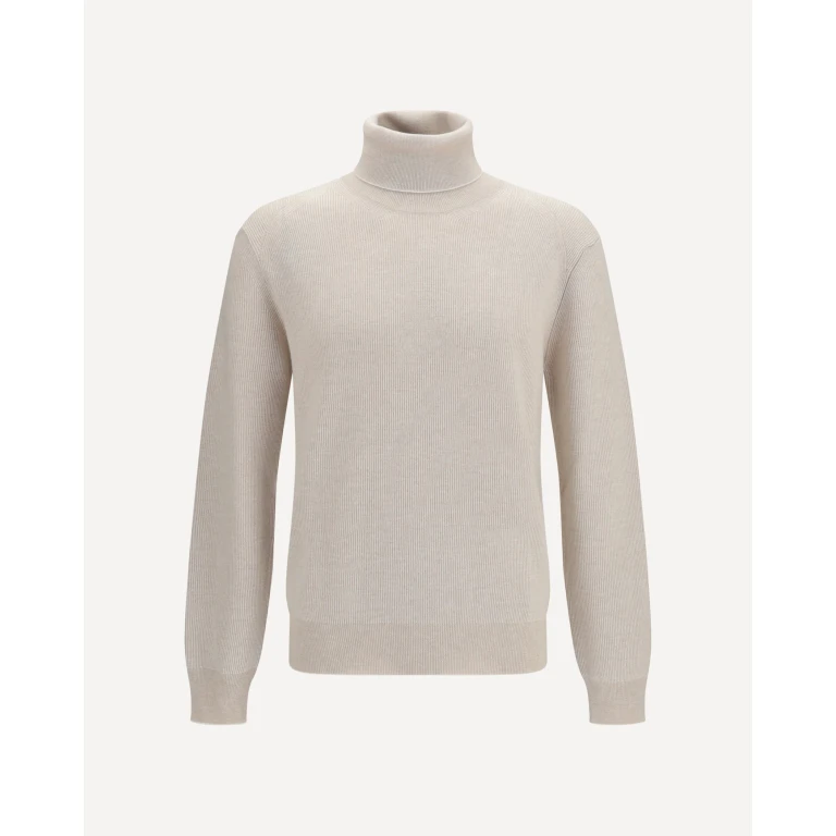Wool and cashmere turtleneck Sweater Male 52