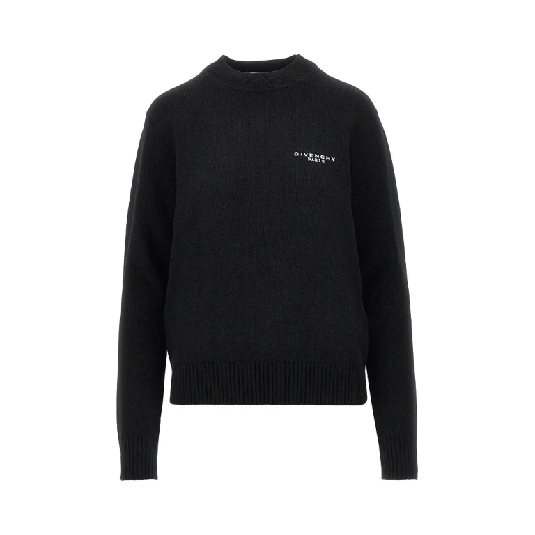 Cashmere and wool sweater with embroidery Woman S