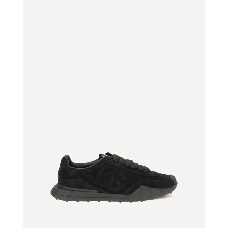 DG Athletic Sneakers in suede leather Male 44
