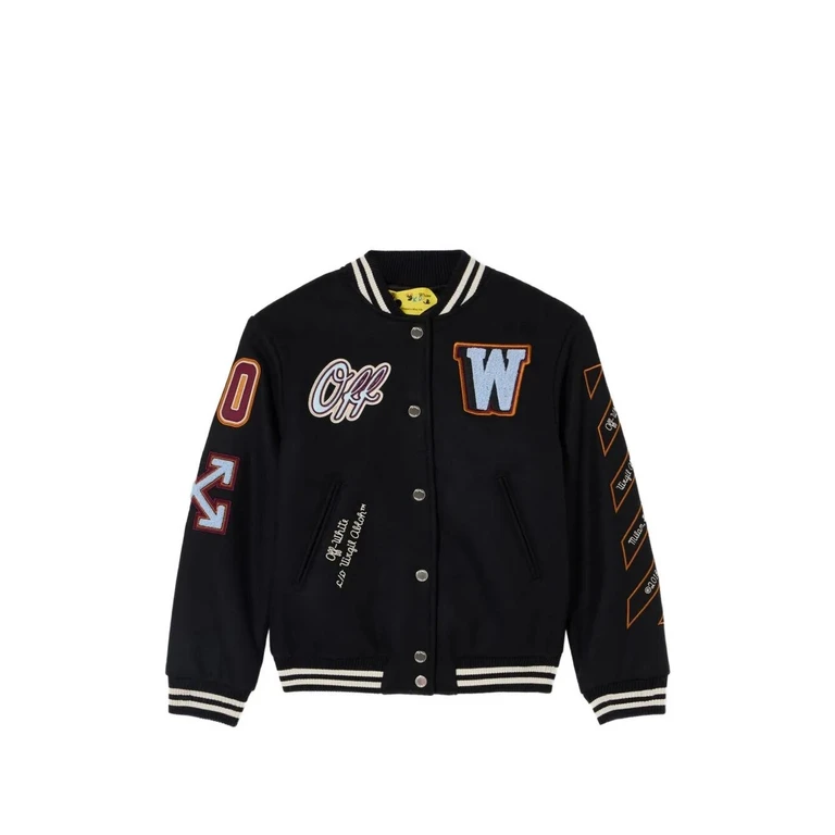 Jacket Patch Varsity "Off White"