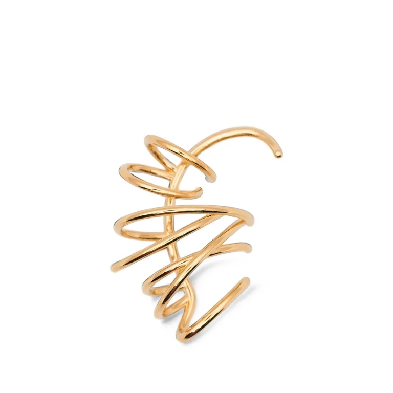 Earring Spiral Gold "Orbit"