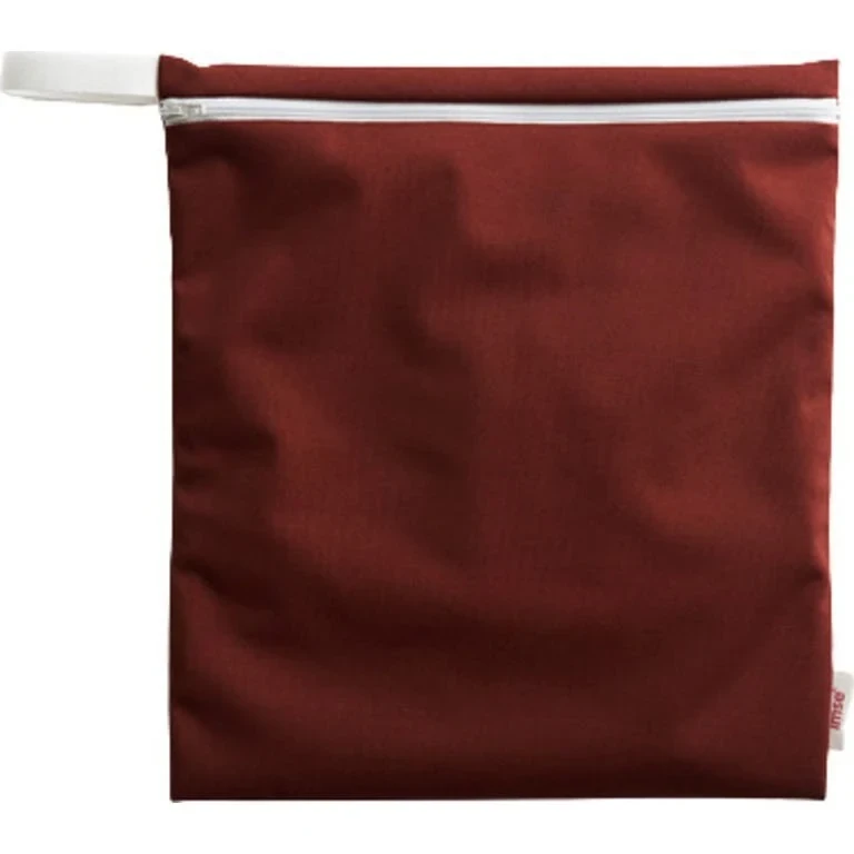 Wet brown bag