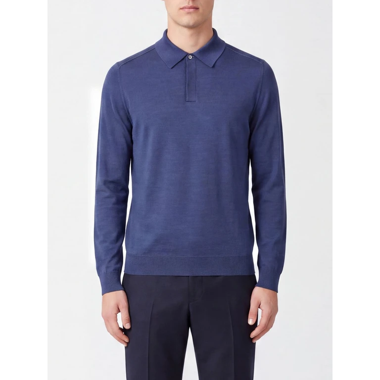 Polo de punto de lana merino Paul Smith