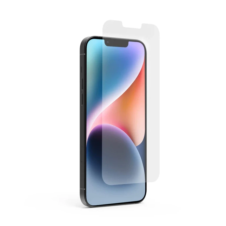 Maximum Clarity Hd Tempered Glass Screen Protector for Apple Iphone 14 (2022) 6.1", Touch + Precision, Case Friendly Fit, Lifetime Replacement (Self Alignment Installation Tray Included)