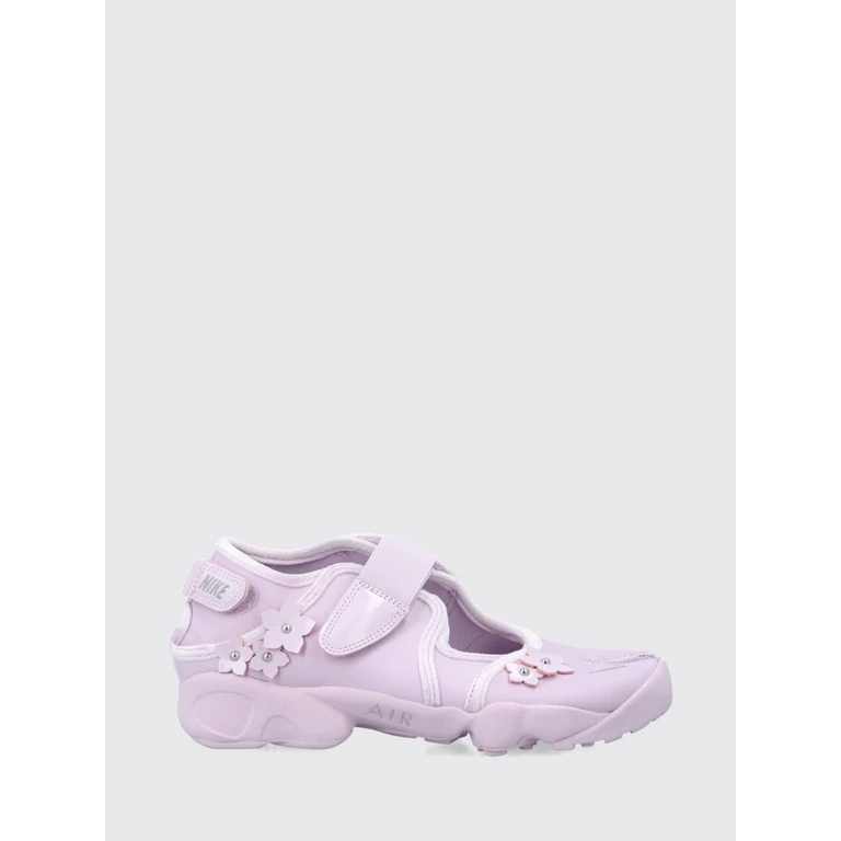 Air Rift Leather Sneakers with Tabi Toe and Floral Embroidery (IV5682500)