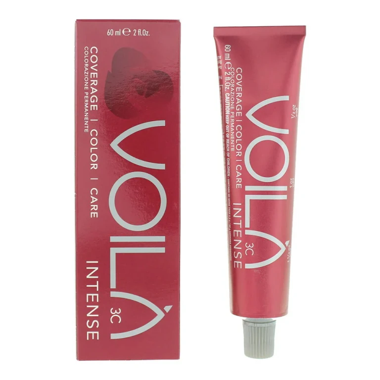 Voila 3C Tintura Per Capelli Intensa E Permanente, 3.00 Castano Scuro Mediterraneo, 60 ml