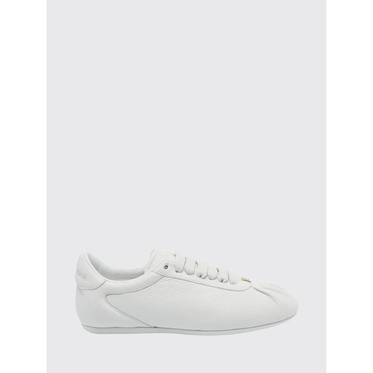 Sneakers Dolce & Gabbana en veau blanc