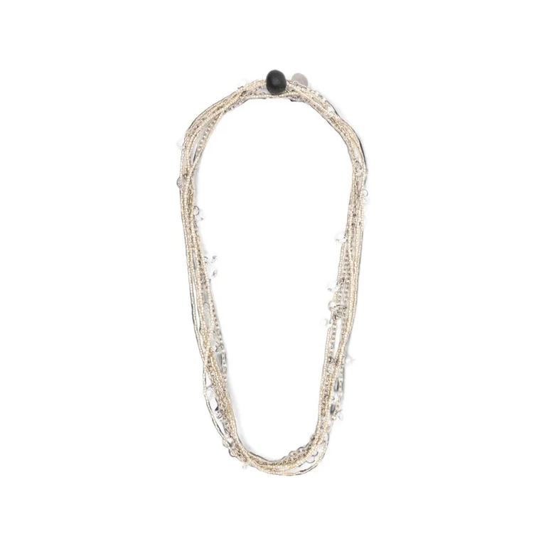 Necklace Clear Crystal "Sylver"