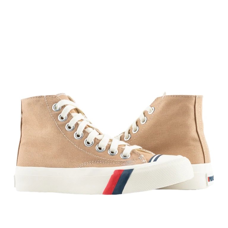 Hi OG Sneakers - Royal/Brown/Tan Canvas