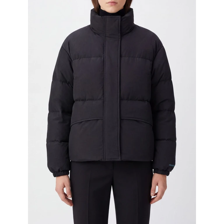 Short Quilted Nylon Puffer Jacket with High Collar (J02AF0136J74276001)