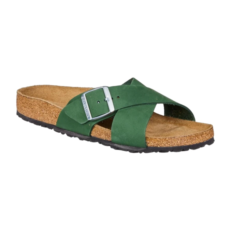Women's Siena II Nubuk Leather Mountain View Green Sandals