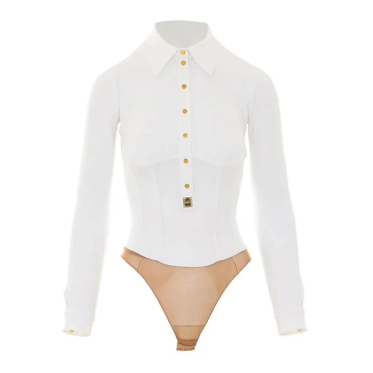 Top Elisabetta Franchi Marfim