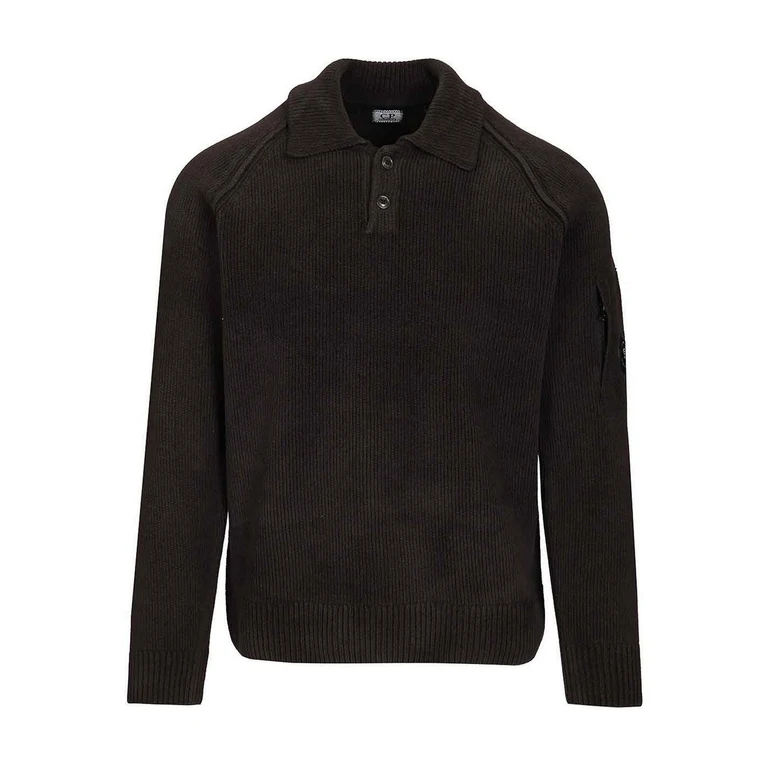 C. P. Company Polo - Noir (21CMKN198A005558G999)