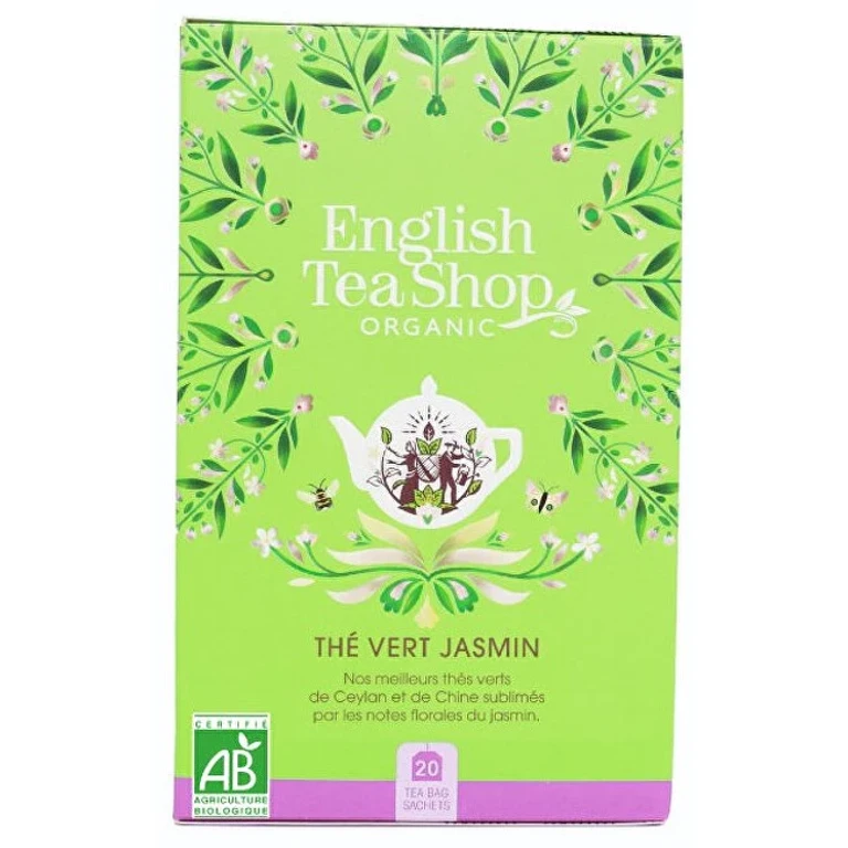 Green tea con jasmine and elderberry BIO 20 bags