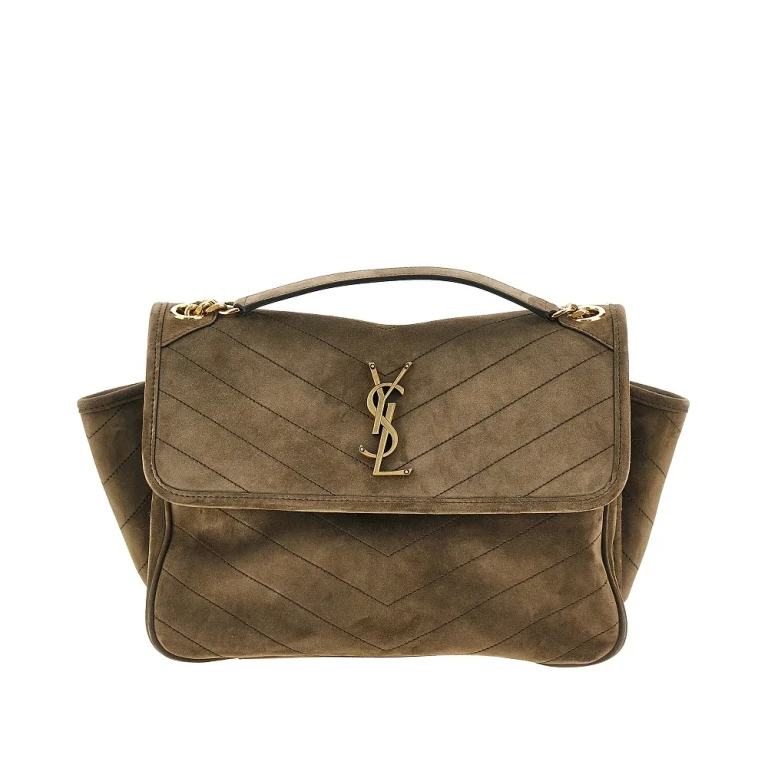 Suede leather 'Niki Tripouch' bag Woman One Size