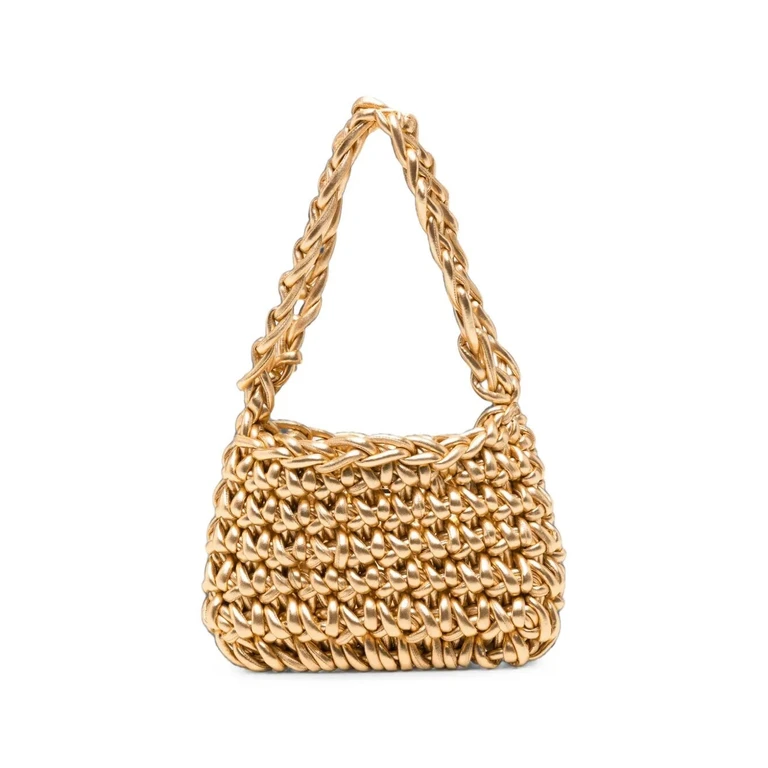 Pouch Bag Glossy Gold