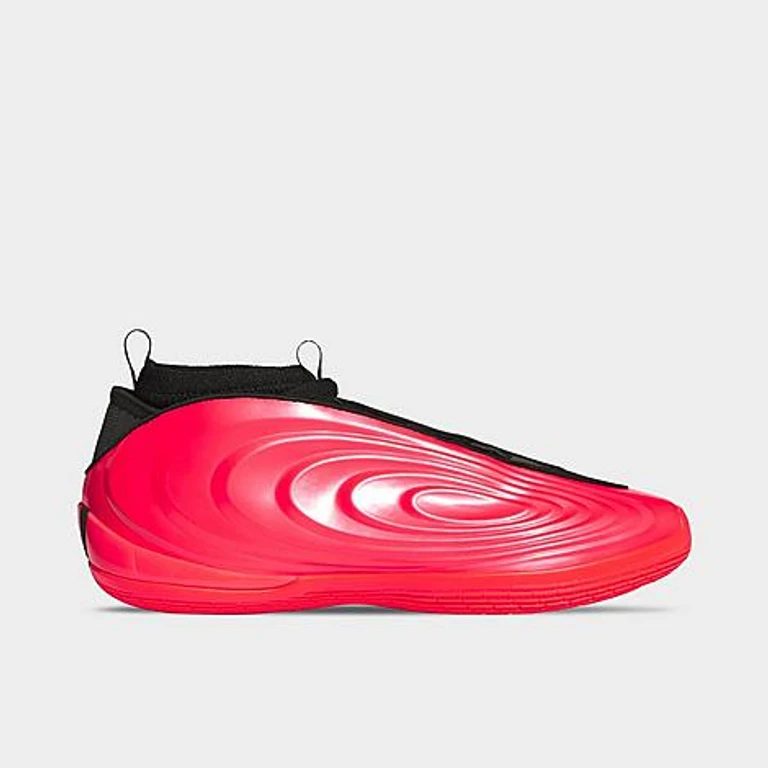 adidas Men's Harden Vol. 10 Basketball Shoes in Lucid Red/Core Black/Lucid Pink Size: 4.0
