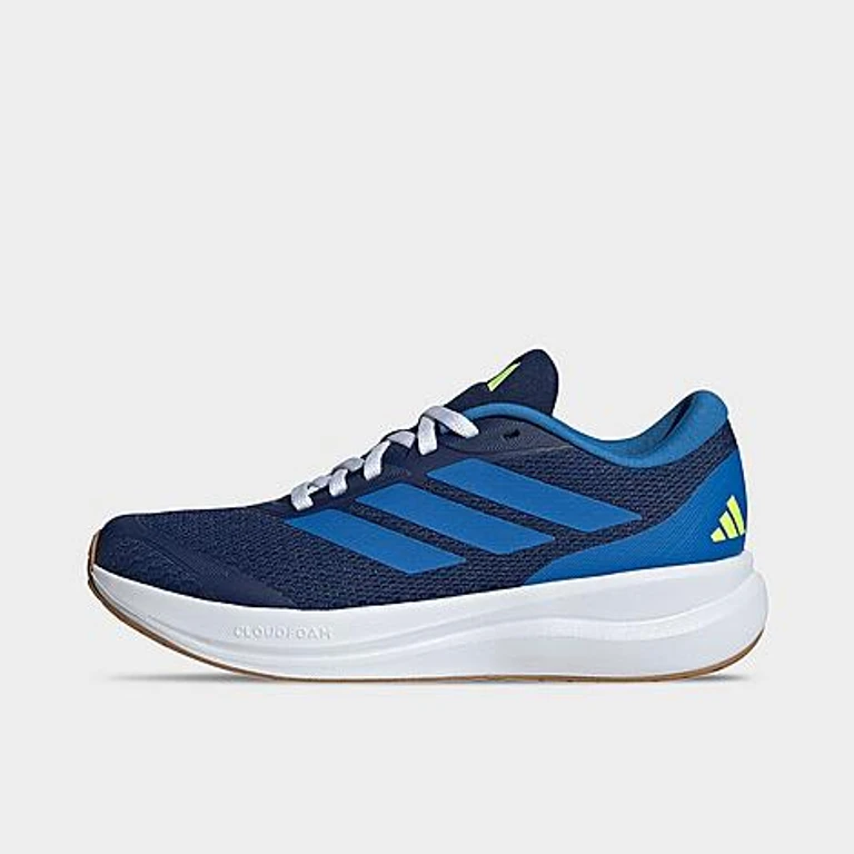 adidas Big Kids Runfalcon 6 Running Shoes in Dark Blue/Bright Royal/Lucid Lemon Size: 3.5