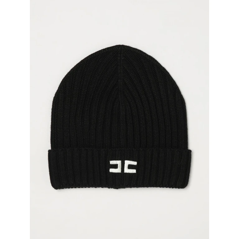 Cuffed Ribbed Wool and Cashmere Blend Beanie (EFCP035CFL143N101)